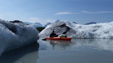 Kayaking Valdez Glacier, AK