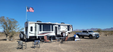 Camping in Quartzsite, AZ